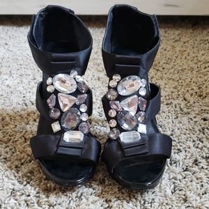 Steve madden jeweled heels